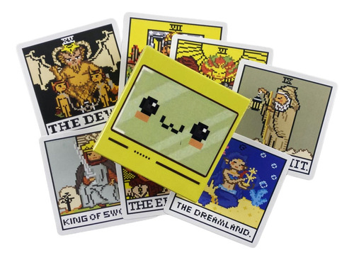 8-bits Fantasy Tarot (alternativo) + Instructivo Pdf Español