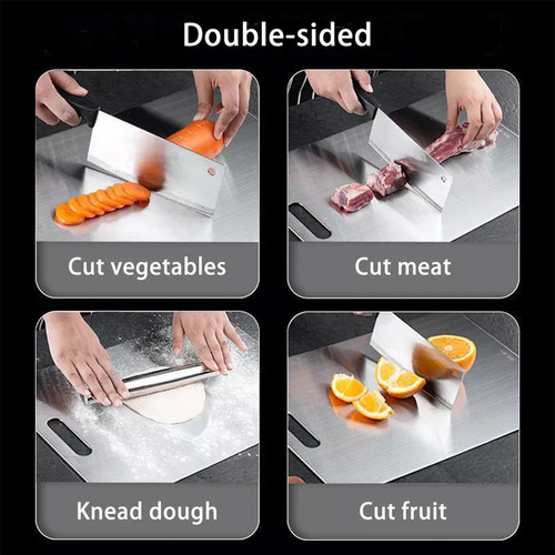 Para Tabla De Cortar De Titanio Para Cocina De Acero