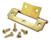Comprar Dobradiça Dobrada 2 Furo Fixo Móveis Antigos + Parafusos 20x