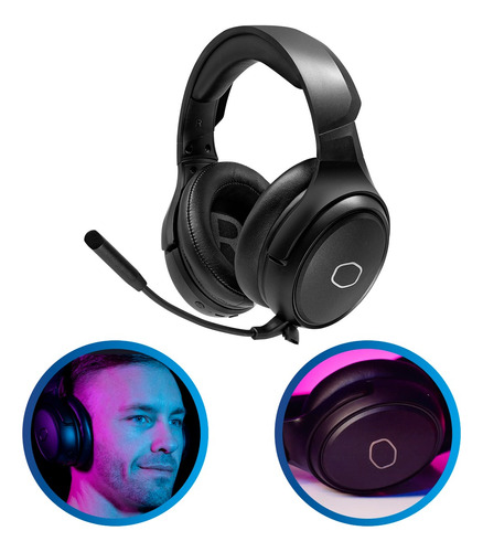 Cooler Master Headset Gaming Inalámbrico Sonido 7.1