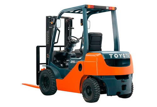 Imagen 5 de 9 de Autoelevador Toyota Diesel 8fd25 2,5 Tn 0 Hs