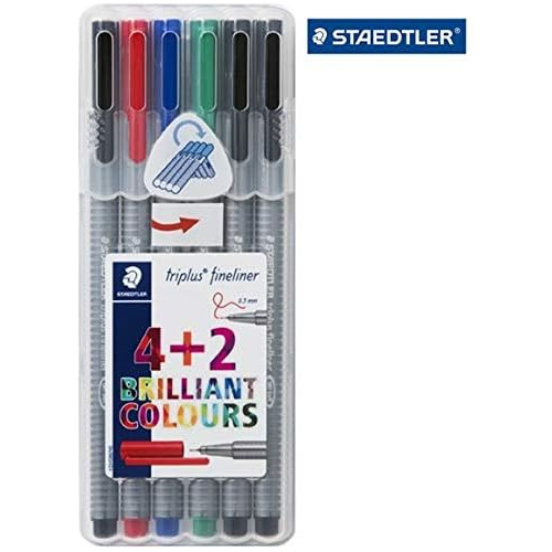 Bolígrafo Staedtler Triplus Fineliner 0.3 Mm, Punta Po...