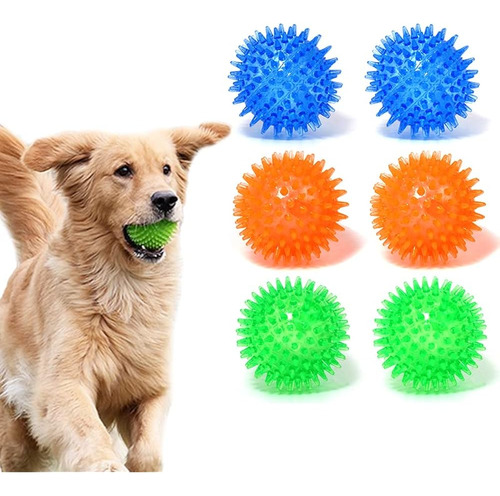 Charmsong Squeaky Balls For Dogs Small, 2.6  Fetch Balls Non