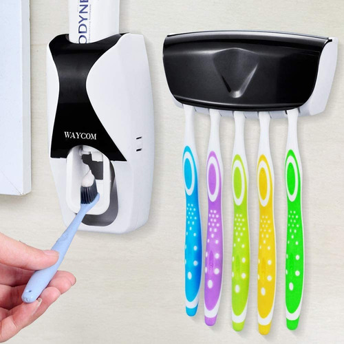 Imagen 3 de 6 de Waycom Dust-proof Dispensador De Pasta Dental Exprimidor De