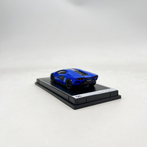 Postercars Lamborghini Countach Lpi 800-4 Hypercar League 16 Color Azul
