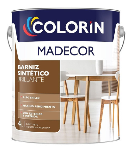 Barniz Sintetico Madecor Brillante X20l Pintu Don Luis Mdp