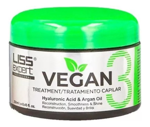 Alisado Vegano Liss Expert 250gr Con Células Madre