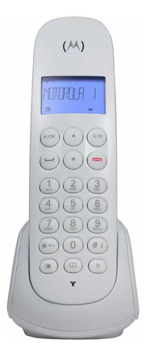 Telefone Sem Fio Digital Motorola Moto 700w Branco