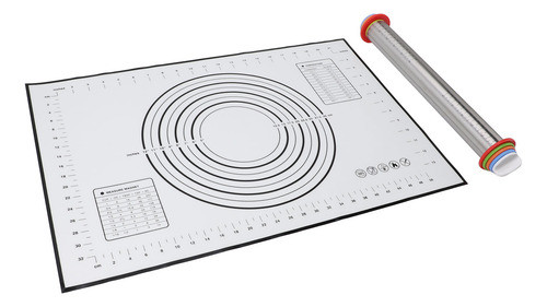 Juego De Alfombrillas De Silicona Con Forma De Rodillo De Ac