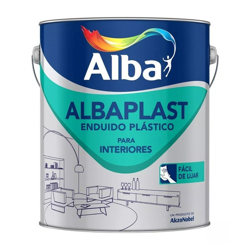 Albaplast Enduido Plastico Interior Facil Lijar 1l Pintumm