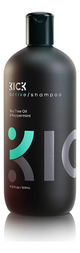 Shampoo Kick Sem Sulfato Com Hortelã E Melaleuca 500ml