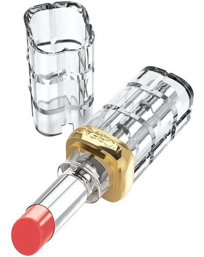 Lápiz labial Loreal Paris Color Riche Shine Color 916 Luminous Coral