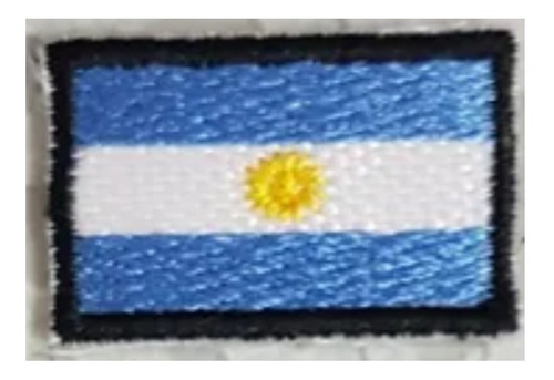 20 Parches - Apliques Banderas Argentinas Chicas.