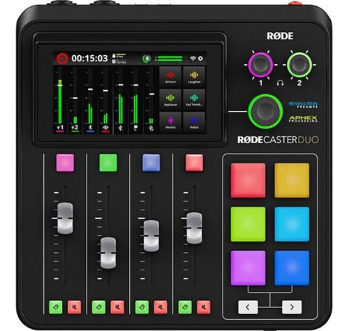 Estúdio De Produção Rode Rodecaster Duo Com Áudio Integrado