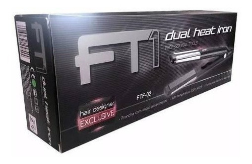 Imagem 3 de 3 de Ft1 Dual Heat Iron Ftf-02 - Preto - 110v/220v