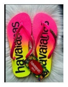 Imagem 1 de 1 de Chinelo Feminino Neon - 39/40