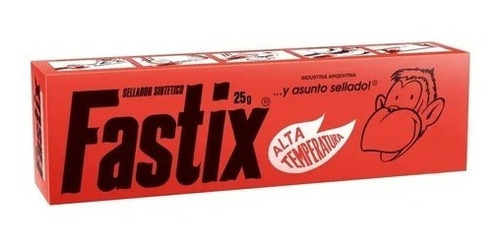 Fastix Alta Temperatura Sellador Sintético Estuche De 25 Grs