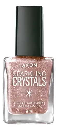 Esmalte de uñas Avon Sparkling Crystals, Galaxy Crystal Color Colors