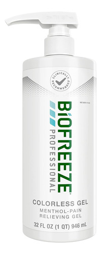 Biofreeze Professional Gel Menthol Dolor Muscular 946ml