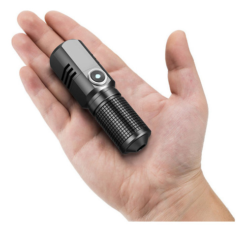 Strong Light Flashlight Mini Portable Long Shot Led