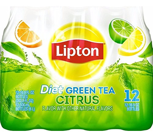 Té Verde Lipton Con Limón (12 Unidades, 16.9 Oz C/u)