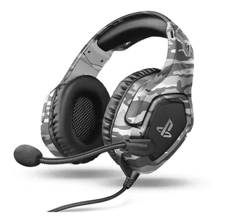 Headset Gamer Trust Gxt 488 Forze-g P2 Cinza Camuflado Ps4