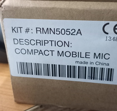 Micrófono Motorola Rmn5052/rmn5053
