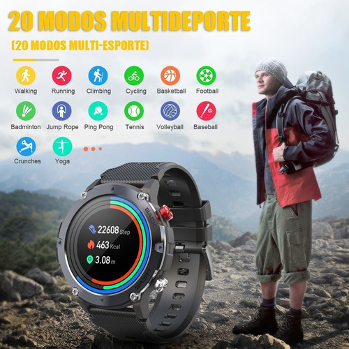Para Reloj Deportivo Inteligente Para Hombre Impermeable