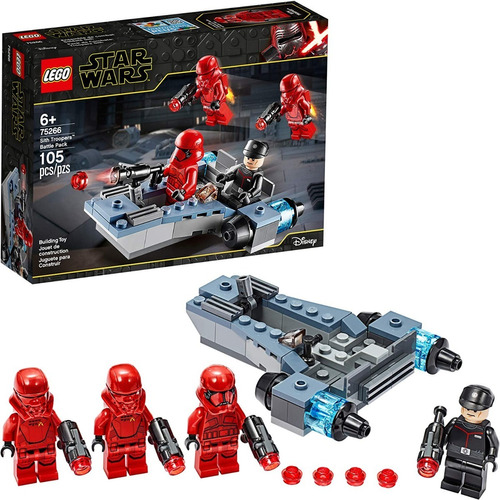 Kit Lego Star Wars Paquete De Batalla Sith Troopers 75266
