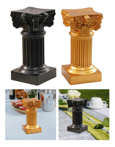 2 Piezas De Estatuas De Pilar Romano, Soportes De Pedestal,