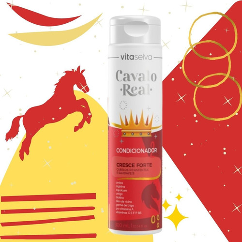 Imagem 5 de 10 de Kit Cavalo Real Lançamento Vita Seiva