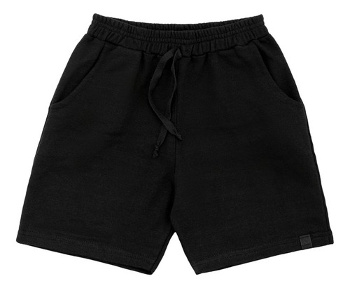 Kit 4 Bermudas Moletom Infantil Menino Com Bolso 4/6/8/10/12