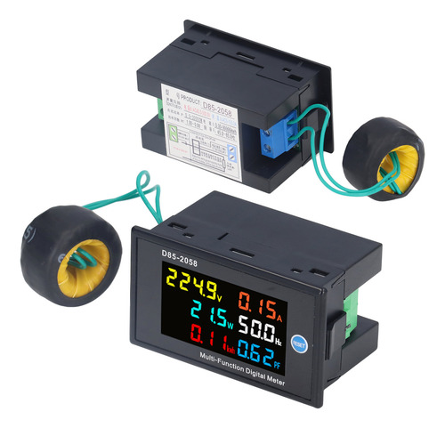 Medidor De Painel De Energia Monitor De Energia Lcd Digital