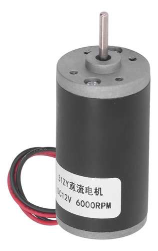 Motor Dc De Imán Permanente, 12 V, Reversible, Cw, Ccw, Gran