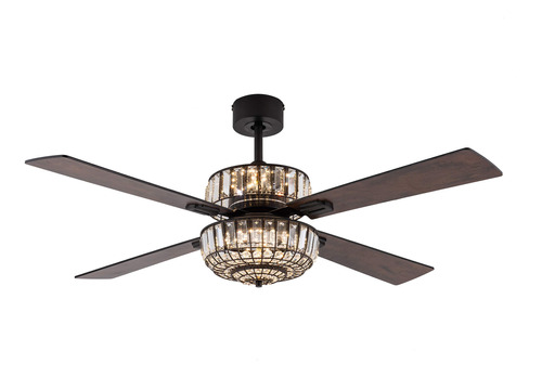 River Of Goods Glam Ventilador De Techo Con Luces Led, Elega