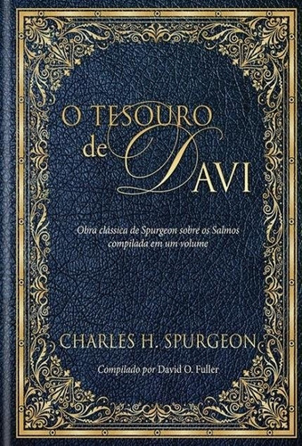O Tesouro De Davi - Charles Spurgeon Capa Dura
