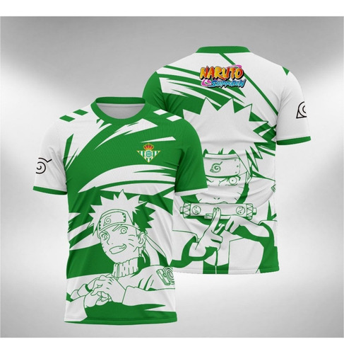 Camisa Bétis Naruto Edição Limitado 24/25