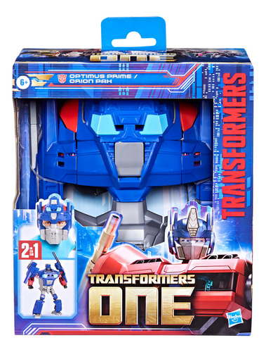 Figura Y Máscara Transformers One Optimus Prime
