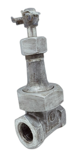 Llave Arresto Llave Paso Agua 1 Pulgad Acero Ladish Usa 0000 (Usado)
