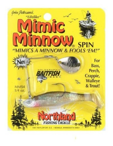 Northland Tackle Mms4-11 1/4 Oz. Mimic Minnow Vuelta Plantil