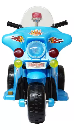 mini moto eletrica infantil triciclo policia melhor preço 6v