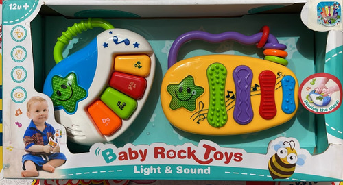 Juguete Didáctico Para Bebes, Piano Con Sonido Y Luces