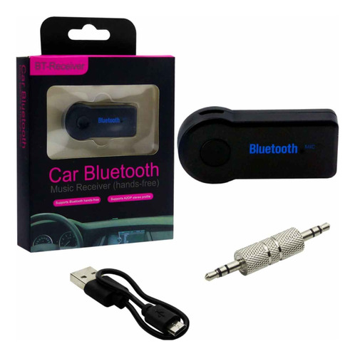 Bluetooth Audio Receptor Con Plug 3.5 Ideal Auto