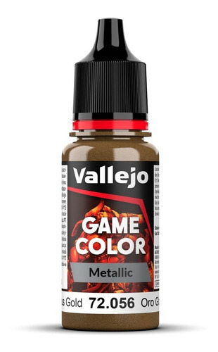 Colores Pinturas Acrilicas Game Color Vallejo Modelismo 17ml Color 72056 ORO GLORIOSO-GLORIOUS GOLD