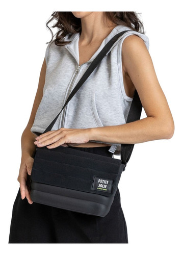 Bolsa Feminina Petite Jolie Puffer Bag Preta - Pj11102