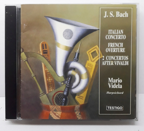 Bach - Italian Concerto - French Overture - Mario Videla