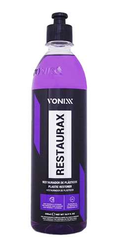 Restaurador De Plasticos Restaurax 500ml Vonixx