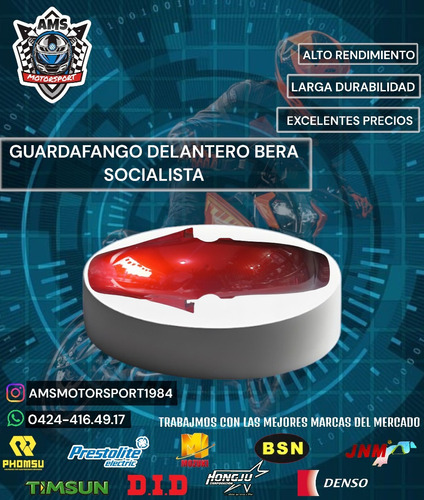 Guardafango Delantero Bera Socialista