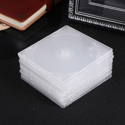 Estuche De 20 Piezas Para Cd, Caja De Almacenamiento De Dvd