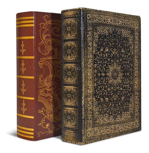 Caja Para Guardar Dvd Y Cd Bellagio-italia Old World Book Bo